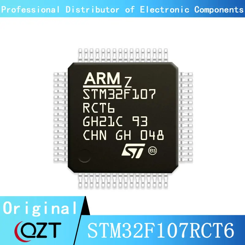 10pcs/lot STM32F107 STM32F107RC STM32F107RCT6 LQFP64 Microcontroller chip New spot