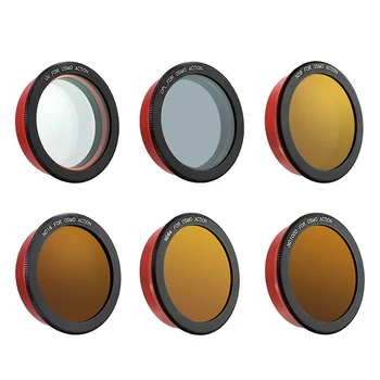 

Professional Filter UV CPL ND8 ND16 ND64 ND1000 Lens Protection Filter for DJI OSMO Action Camera