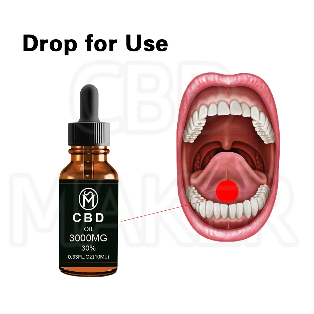 OSM Premium CBDs Hemp Essential Oil Extract from Natural Hemp 500-3000mg Strong Purity CBD Inside for Relief Pain and Insomnia - Image 2