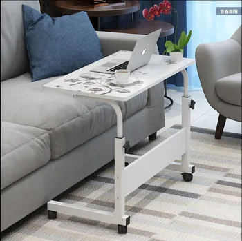 

Lazy bedside laptop desk desk desk on domestic bed with lift desk simple folding mobile small table