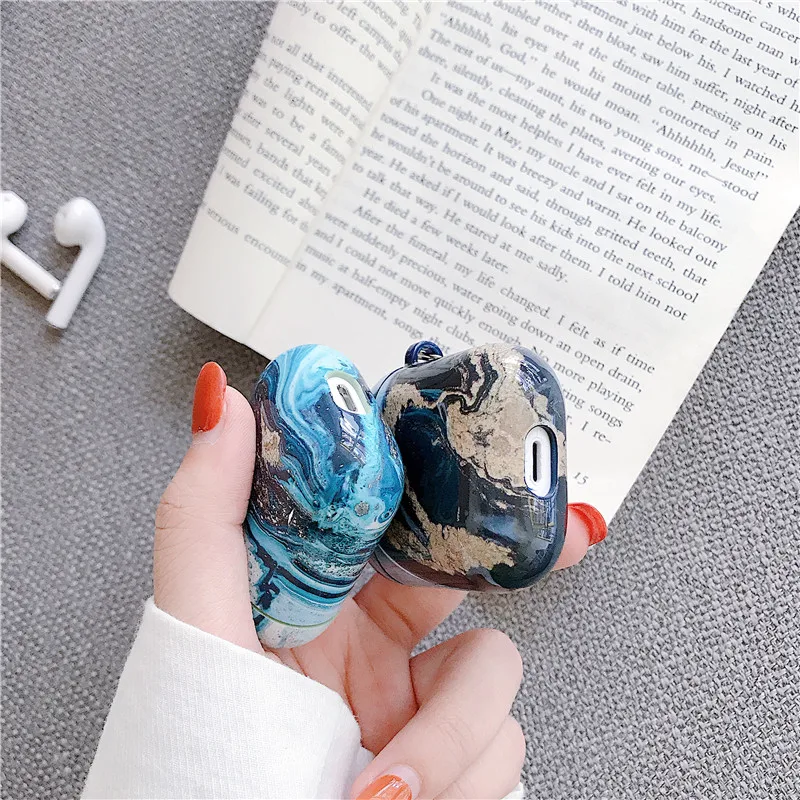 Мультфильм Airpod Чехлы для Airpods Роскошные защитные наушники чехол для Apple Airpods чехол противоударный держатель Чехол Коробка для хранения