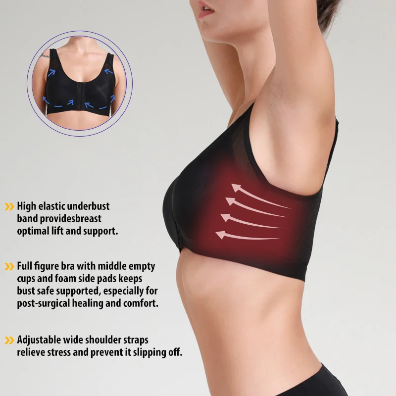 Women Body Shaper Slimming Underwear Posture Corrector Shapewear Tops Back Support Seamless Underwear Corset Women Bras Tops