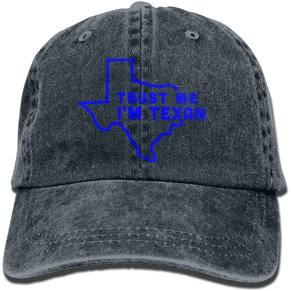 Trust Me I'm Texan унисекс Джинсовая Шляпа От Солнца регулируемая бейсболка