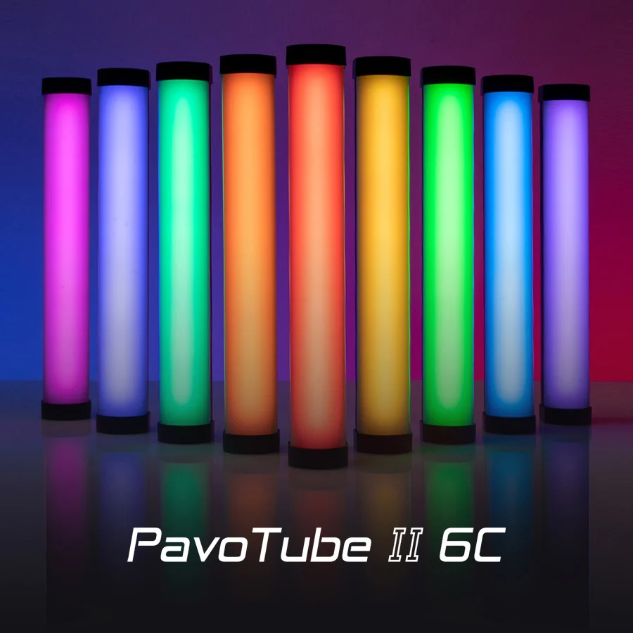 

Светодиодсветодиодный лампа Nanlite PavoTube II 6C RGB для камеры, портативная ручная лампа для фотосъемки, режим CCT, мягкое освещение для фото и видео