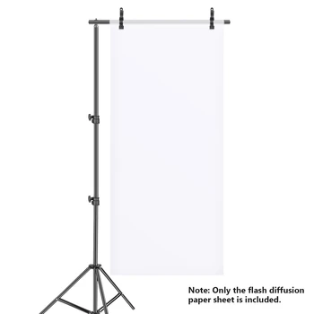 

Neewer Photography Diffusion Paper Sheet 3.3x25.6feet/1x7.6 meters Light Diffuser Filter Rollable Durable Waterproof for Studio