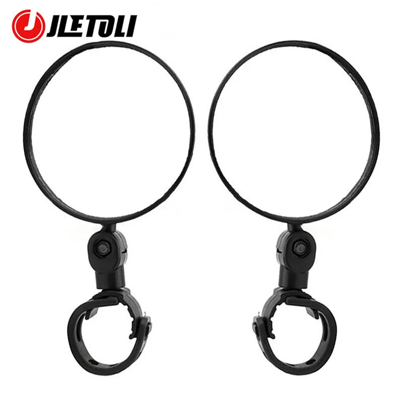 

JLETOLI 360 Degree Adjustable Bike Mirror Bicycle Rear View Mirror MTB Handlebar Rear Round Convex Mirror Cycling Accessories