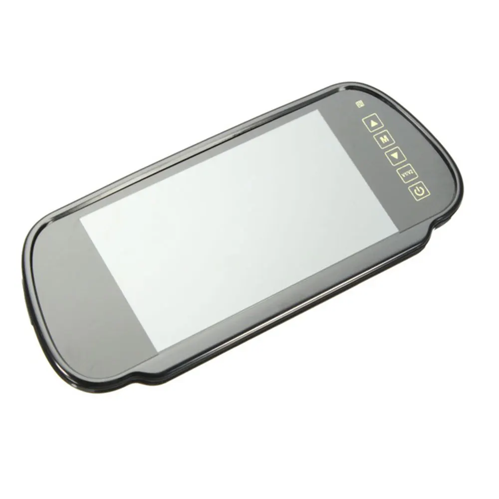 Reviewer Mirror Car Rear View Monitor Portable Backup Camera Lens Sensors IP68 7 Inches Universal
