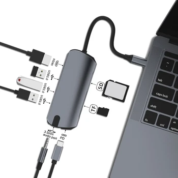 

USB C HUB Type C to Multi USB 3.0 HUB HDMI Adapter Dock for MacBook Pro Huawei P30/P20 USB-C 3.0 Splitter 3 Port USB HUB
