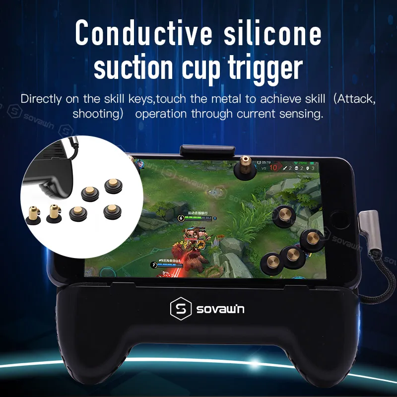Mobile Gamepad Android TV USB 4K HDMI Display Adapter Controller Joystick Same Screen Converter for