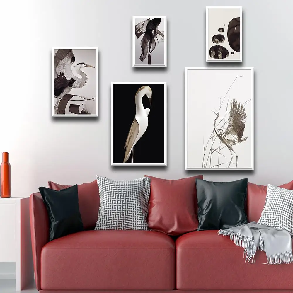 Modern Sika Deer Print On Canvas No Frame For Kitchen Poster Laminas Decorativas Pared Cuadros | Дом и сад