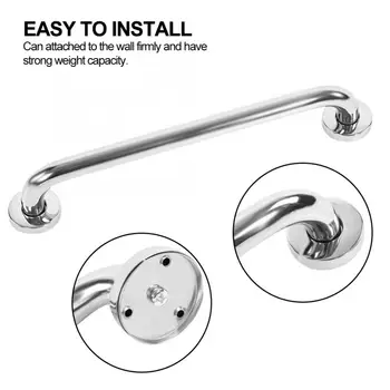 

40cm Thicken Grab Bar Stainless Steel Bathroom Grab Bar Safety Hand Rail for Bath Shower Toilet Supports For Children Elder