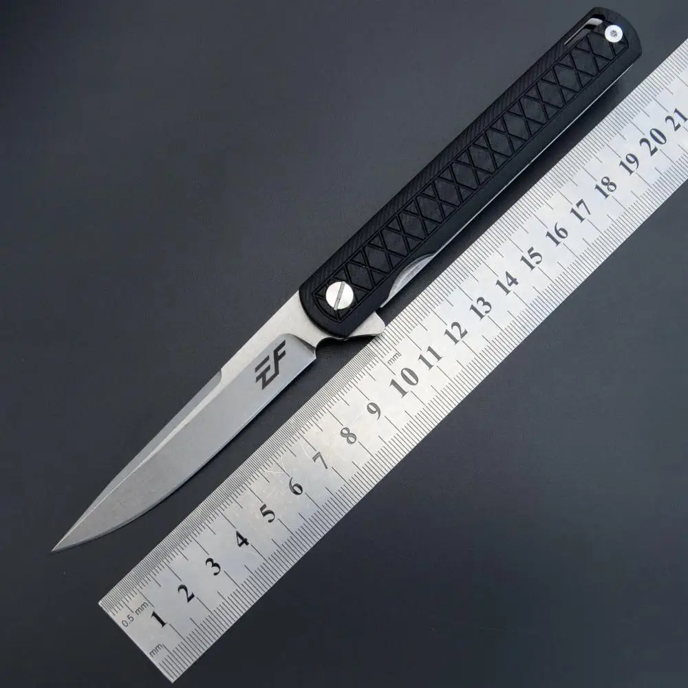 Нож EF16 складной нож D2 стальное лезвие+ G10 Ручка туристический карманный нож охотничий Фруктовый нож открытый инструмент для повседневного ношения нож