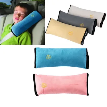 

Kid Car Pillow Car Auto Baby Safety Seat Belt Harness Shoulder Pad Cover Children Protection Car Styling Drop Shipping