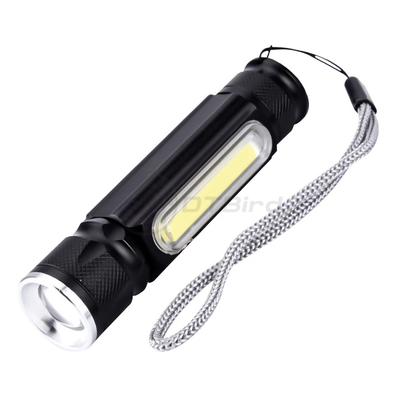 Многофункциональный светодиодный фонарик USB Перезаряжаемый сильный T6+ COB фонарик с крюком магнит обслуживание аварийная лампа