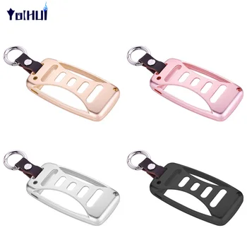 

Aluminum Alloy Car Key Case Bag Key Shell Protector for JAGUAR XE/XF/XJ/X-PACE/X-TYPE