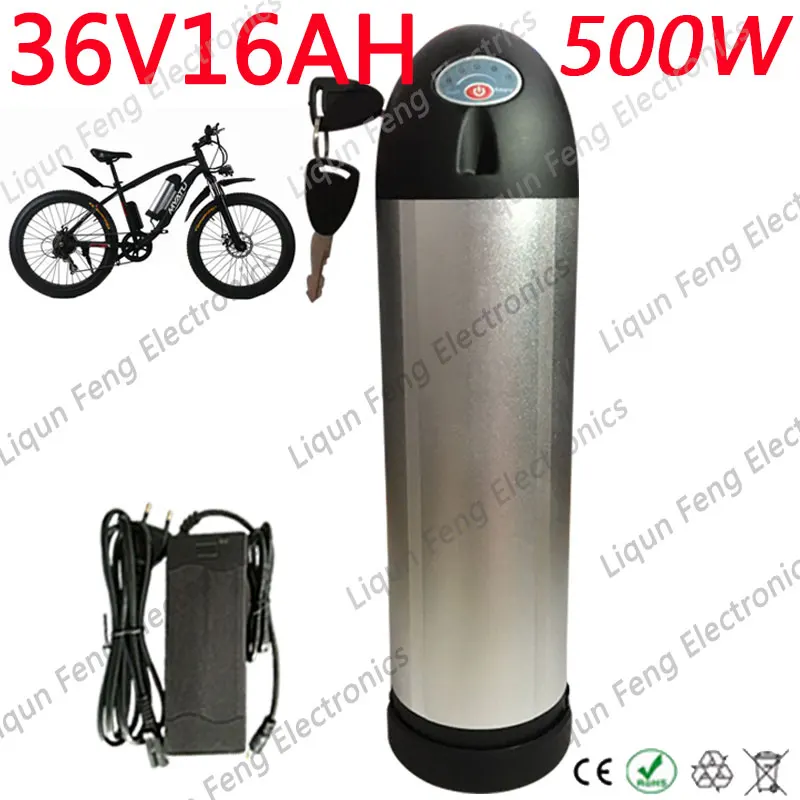 Аккумулятор для электрического велосипеда 36 В 15 Ач 500 Вт|battery 36v 15ah|water bottle battery36v water