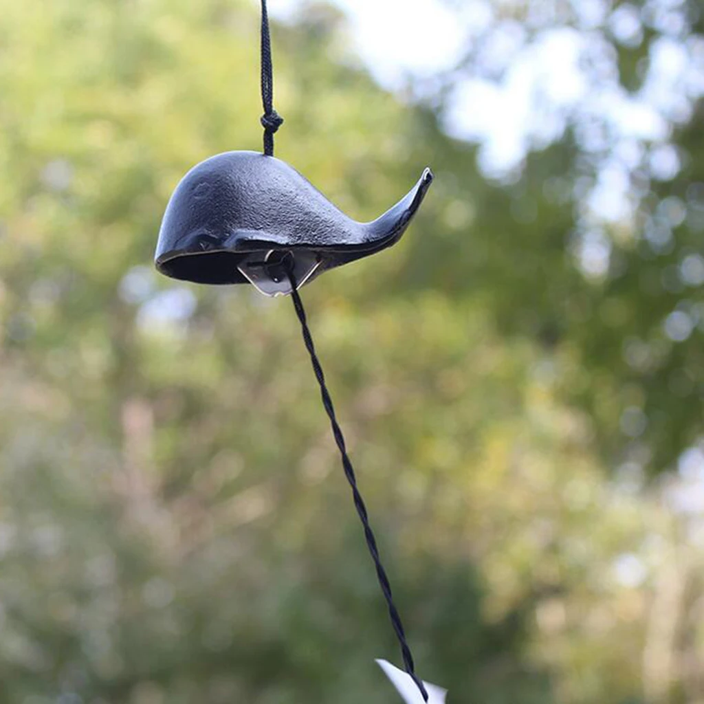 Wind Bell Japanese Cast Iron Windchime Temple Bell Home Ideal Gift Home Garden Decoration