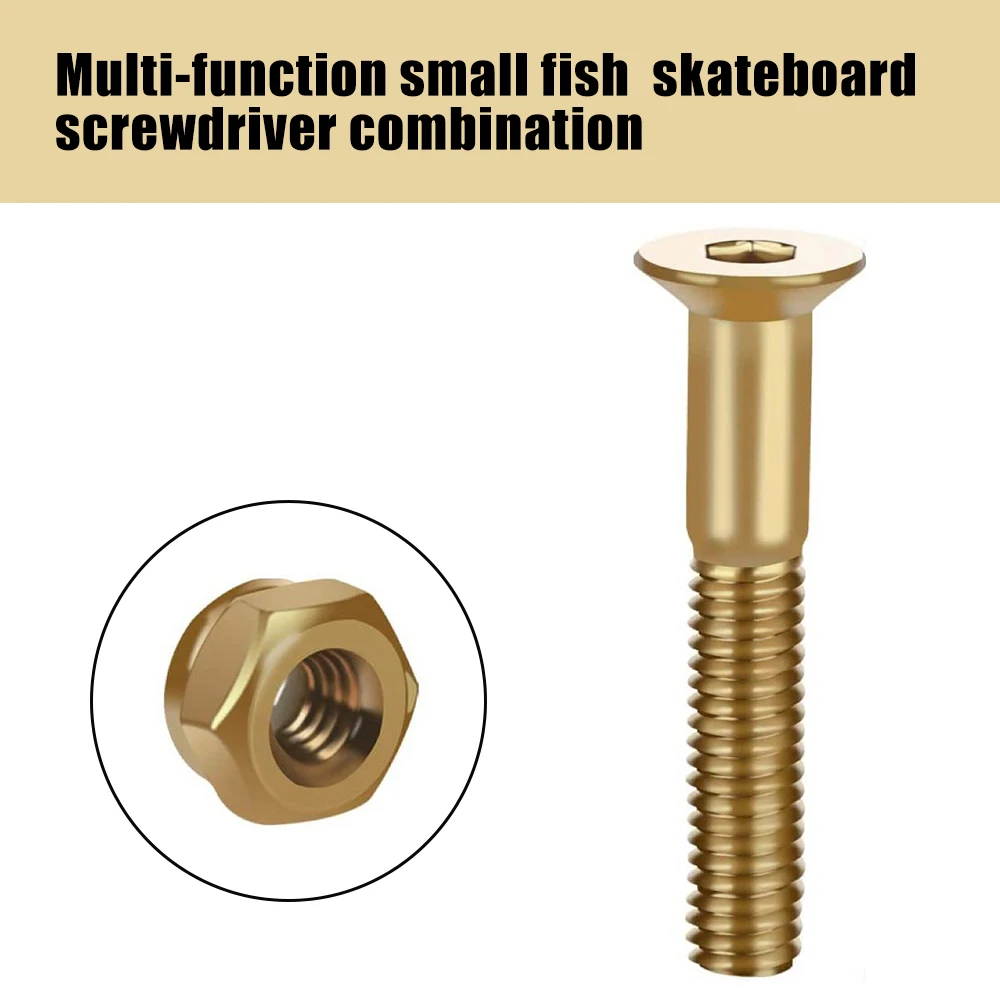 Skateboard Tools Skateboard Tools Kit Tighten Y Type Allen Key L Type Phillips Head Wrench Screwdriver All in One Skate Repair Mounting Hardware