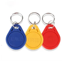 100pcs Handheld 125khz ID Keyfob RFID Tag TK4100 EM4100 Access Control Time Attendance Card Sticker Key Fob Token Ring Proximity