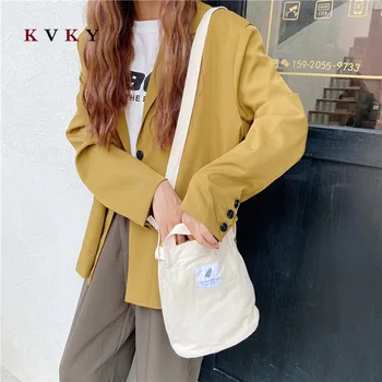 

2020 Women Canvas Tote Bag Canvas Shopping Female Eco Cloth Handbag Large Women Folding Shoulder Reusable Foldable Shopper Bags