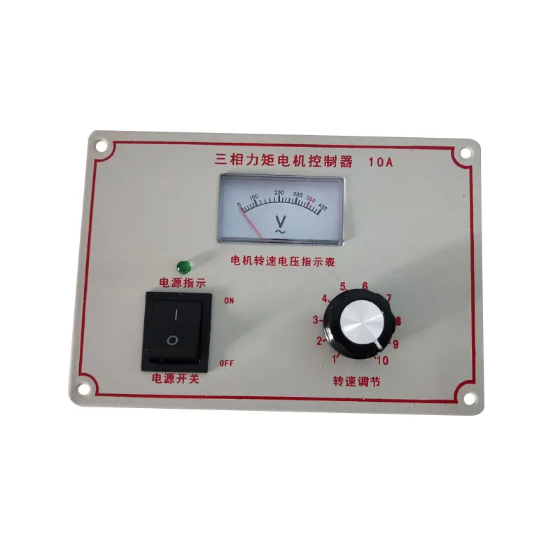 Regolatore Di Coppia Ytc-10A 10 Regolatore Del Motore Di Coppia Interruttore Del Regolatore Del Motore Trifase 380V