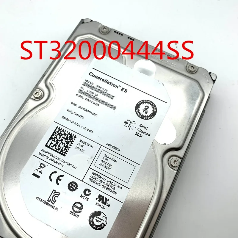2TB SAS7.2 ST32000444SS 0R755K  Ensure New in