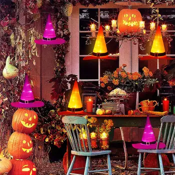 

Halloween Pumpkin Lights Lanterns Led 3d Pumpkin String Lights For All Saints' Day Halloween Party Decoration Light