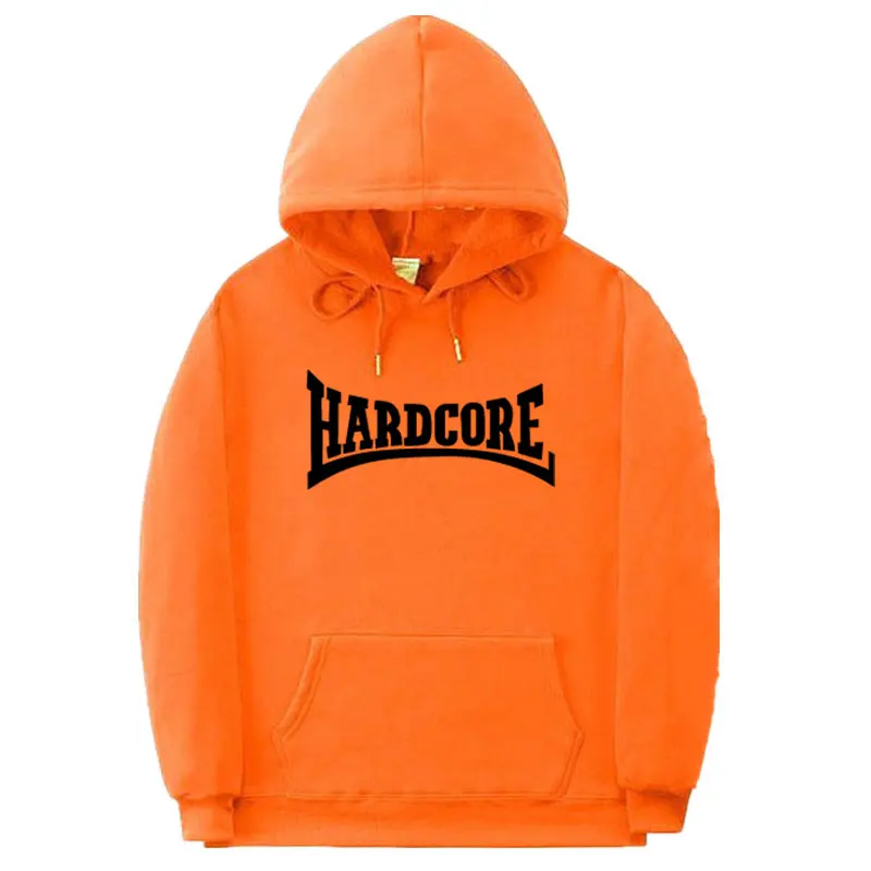 orange MS497 Hardcore Толстовка для мужчин и женщин, флисовая толстовка, модная, азиатская, негабаритная, крутая, веселая, осенняя и зимняя, пара толстовок, пуловер, S-3XL - Цвет: orange MS497