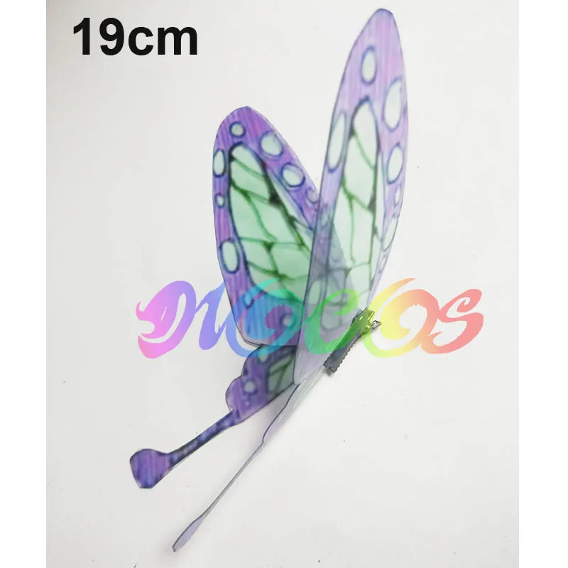 Парики для косплея DIOCOS Demon Slayer Kimetsu no Yaiba Kanroji Mitsuri Tokitou Muichirou Iguro Obanai Kochou Shinobu - Цвет: 19cm Headwear