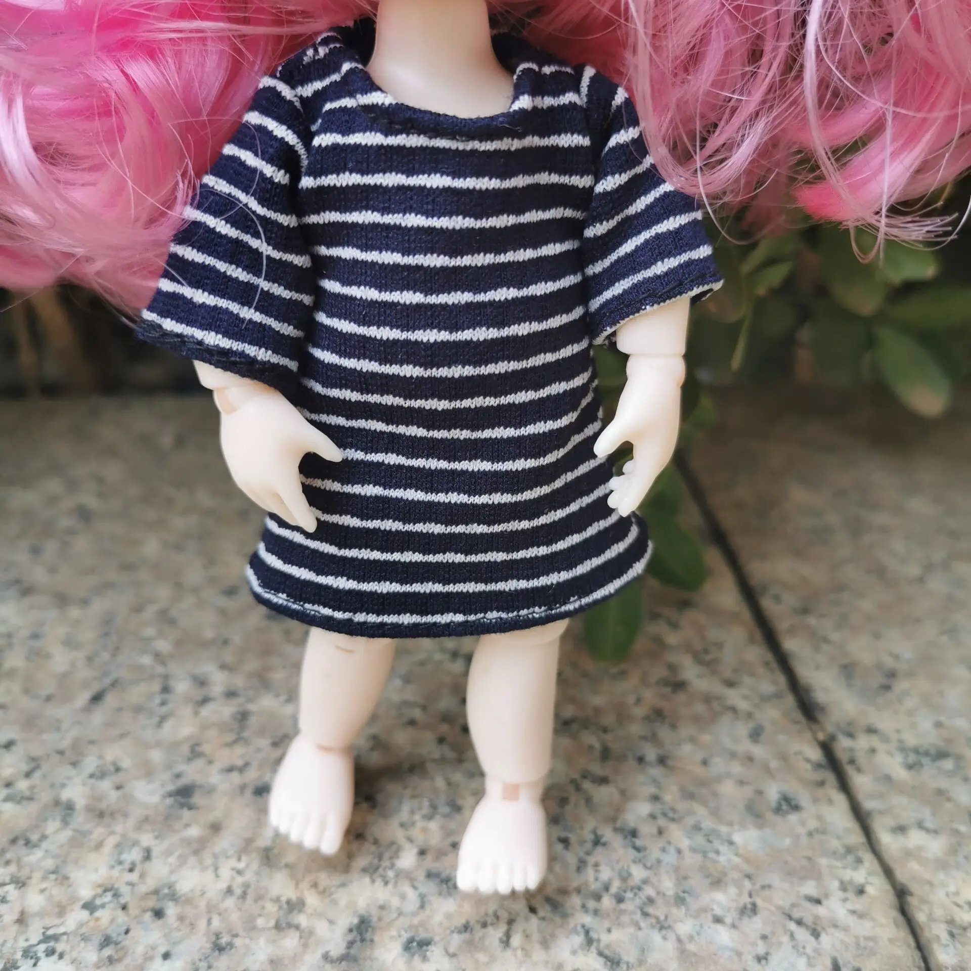 Милый каваи 13 суставов девушка кукла Играть Дом игрушка BJD 1/8 куклы для детей Коллекция подарков на день рождения 17 см