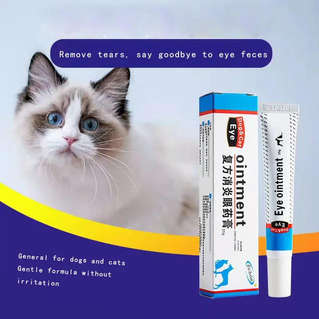Pet Eye Ointment 25g Eye Care Cat Dog Conjunctival Keratitis Watery