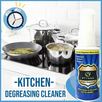 

30Ml Grease Police Degreaser Cleaner Spray Household Bathroom Degreaser Dirt Oil Cleaner Kitchen Cleaning Tools