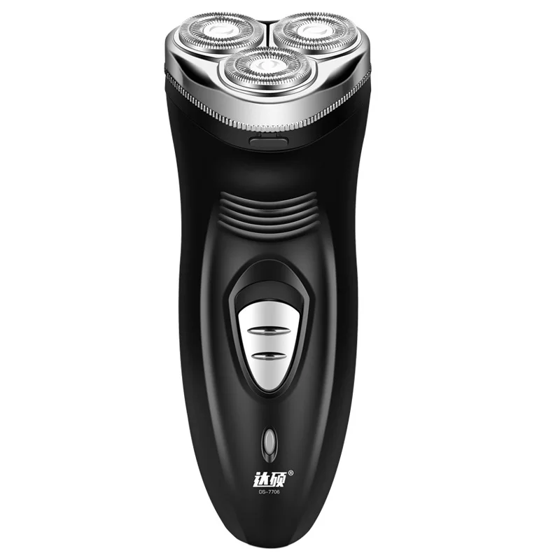 

Da shuo DS-7706 Electric Shaver 4D Multi-functional Beard Fully Washable Three Head Floating Shaver