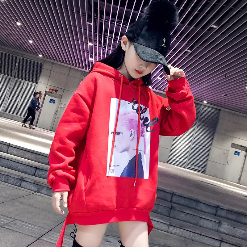 

Teenage Kids Sweatshirt Winter Thick Sport Hoodie Family Matching Clothes Girls Tops Kids Outfits Children Clothes