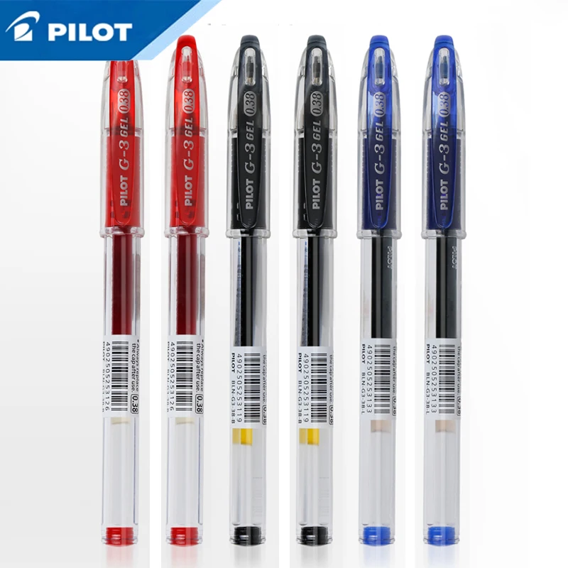 Ручка гелев Pilot 0.38 bln-g3-38 b черн (4902505253119)