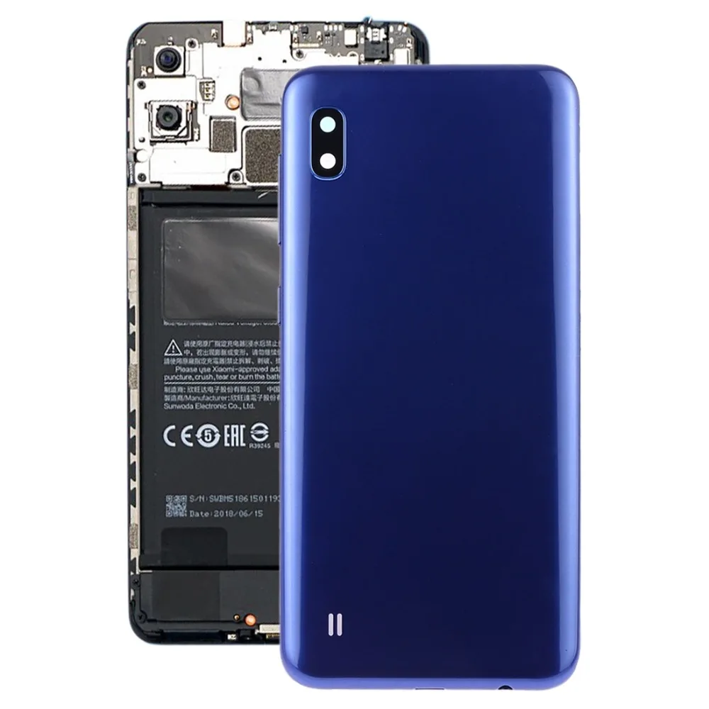 IPartsBuy Задняя крышка батареи с объективом камеры и боковые клавиши для Galaxy A10 SM-A105F/DS, SM-A105G/DS