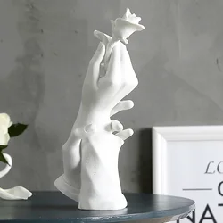 Luxury Resin Jewelry Display Stand for Bracelets, Rings, and Necklaces (White)