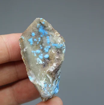 

27g Natural rare blue Cyanotrichite mineral specimens stones and crystals healing crystals quartz gemstone from China!