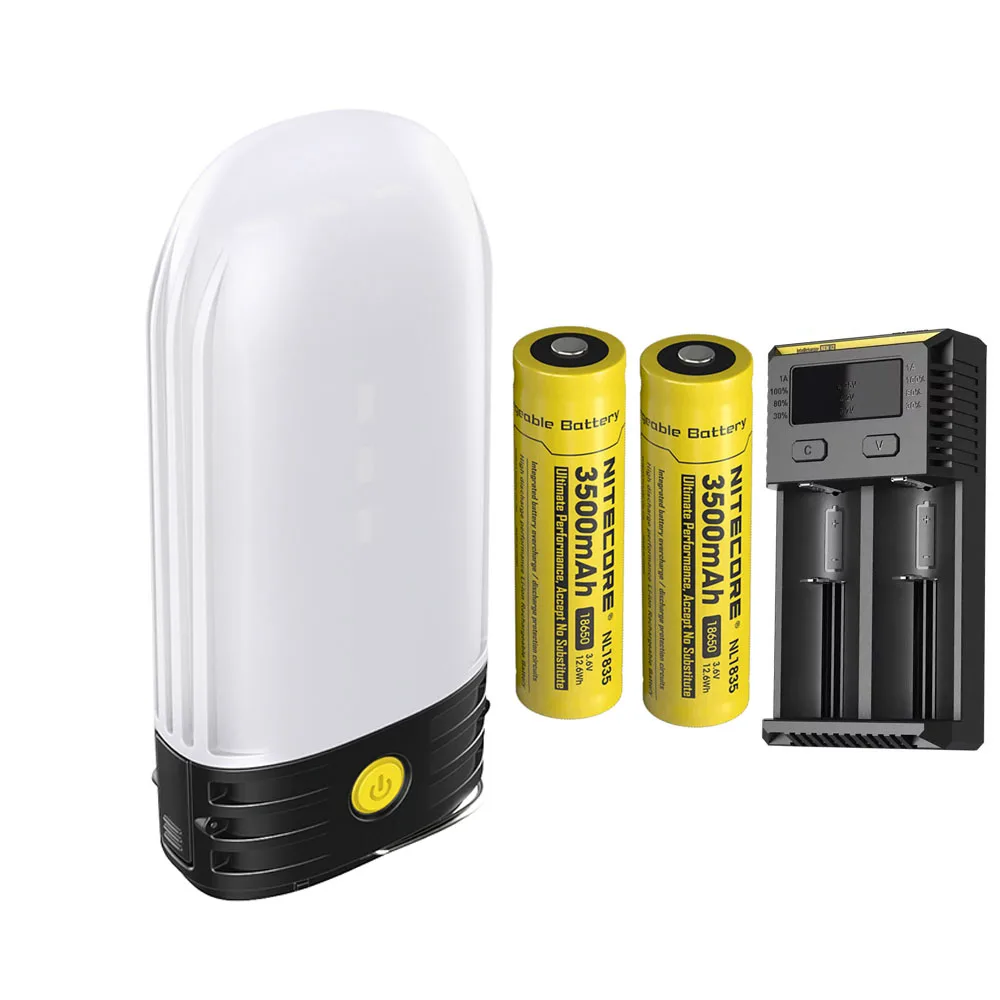 LR50 NL1835 I2 NITECORE LR50 usb зарядка кемпинг фонарь 9 высоких CRI светодиодов Макс 250 люмен многофункциональный свет уличный фонарик поиск спасательный маяк - Испускаемый цвет: LR50 NL1835 I2