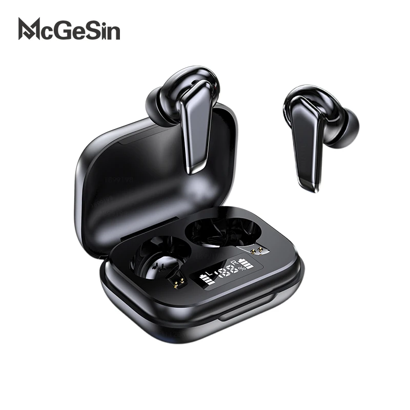 Беспроводная Bluetooth гарнитура McGeSin TWS наушники 9D с глубоким звуком музыкальные