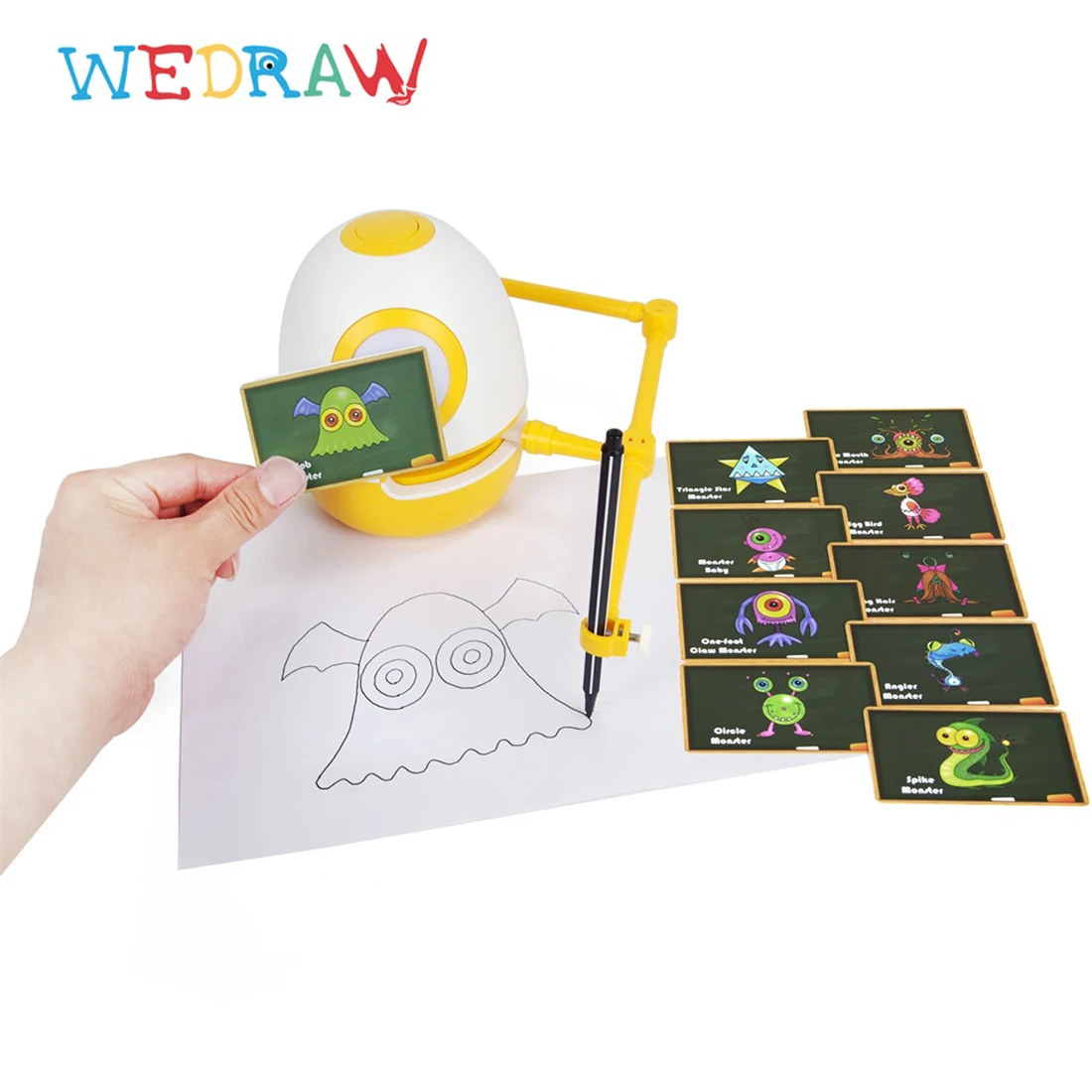 Wedraw Eggy дети Рисование робот гений комплект обучения образовательные технологии игрушки Электронные Домашние животные электронные игрушки