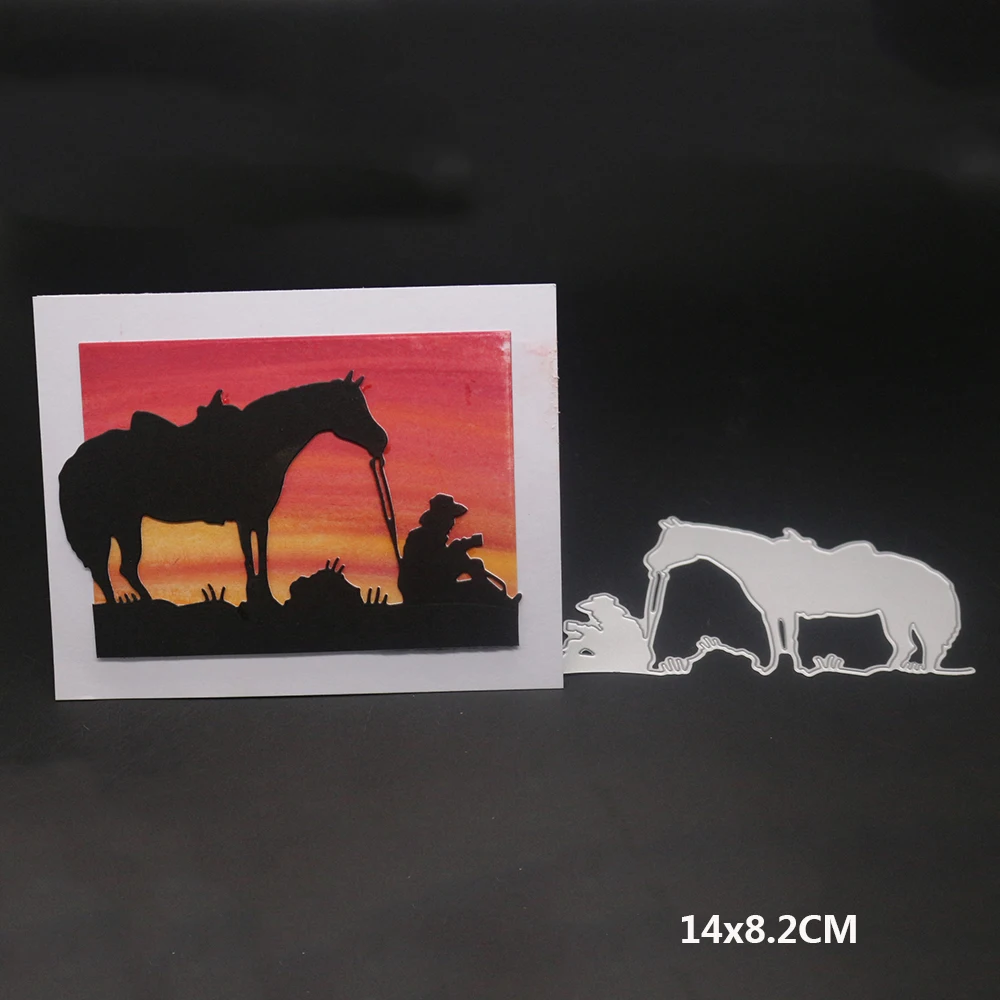 

Big Horse Christmas Dies Scrapbooking New Arrival Metal Cutting Dies New 2019 Alina Craft Store Dies Cut Alinacraft
