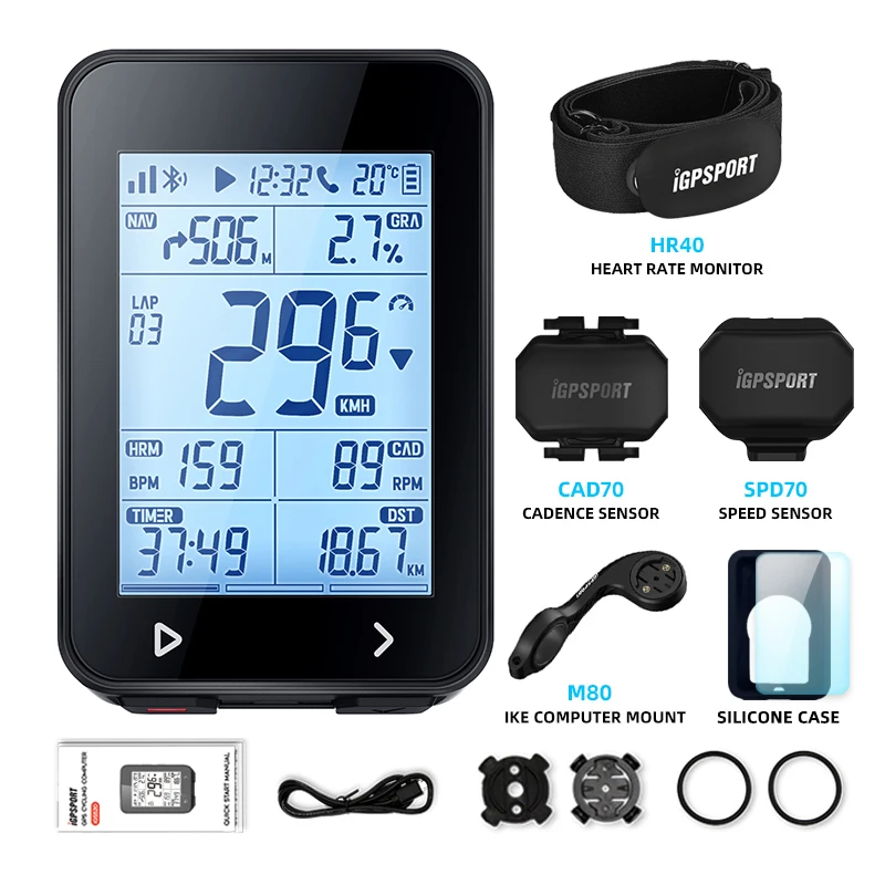【ほぼ新品】iGPSPORT iGS320＋センサー ＋ケース　セット IGPSPORT Official Store - Amazing products with exclusive
