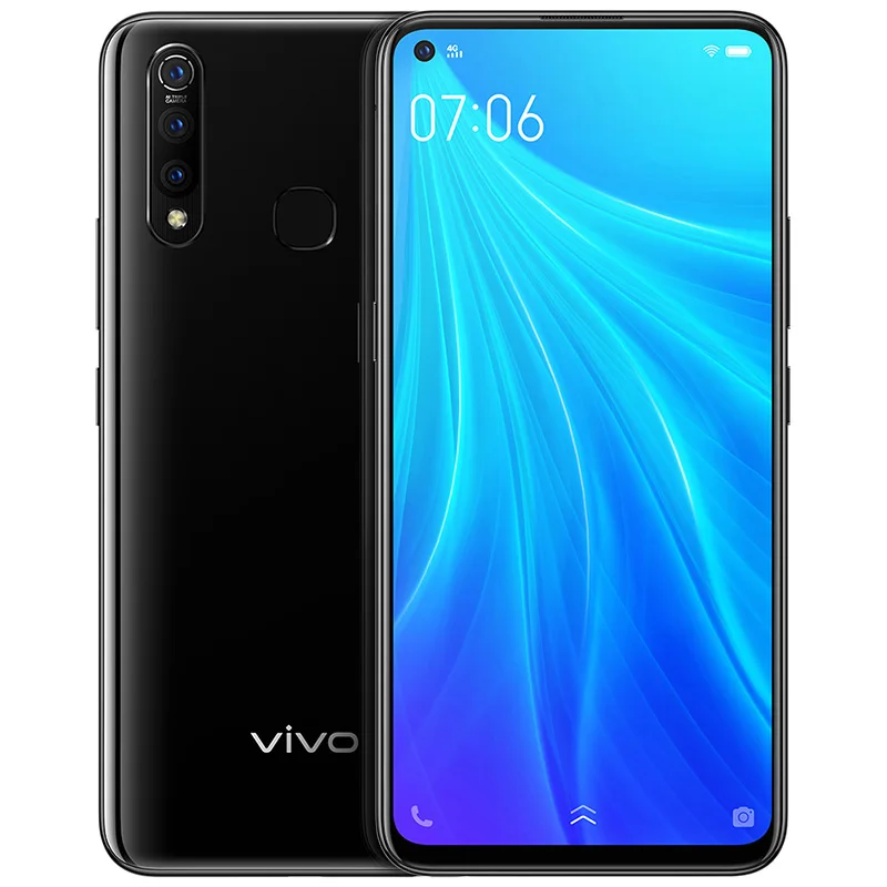 6G 128G Aurora Black Vivo Z5X 6,5" полный экран 8G 128G Snapdragon 710 OTG обратная зарядка 2340*1080 5000 мАч отпечаток пальца+ лицо ID 16MP+ 16MP+ 8MP+ 2MP - Цвет: 6G 128G Aurora Black
