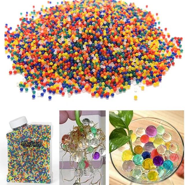 20000Pcs 7-8mm Crystal Water Bullets Beads For Gel Ball Guns Toy For Boys Growing Paintball Bullet Toy Gun Home Decoration Gifts 1