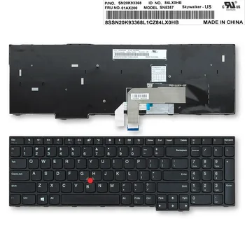 

New Keyboard for Thinkpad E570 E575 BLACK FRAME BLACK(With Point stick,Win8 )US