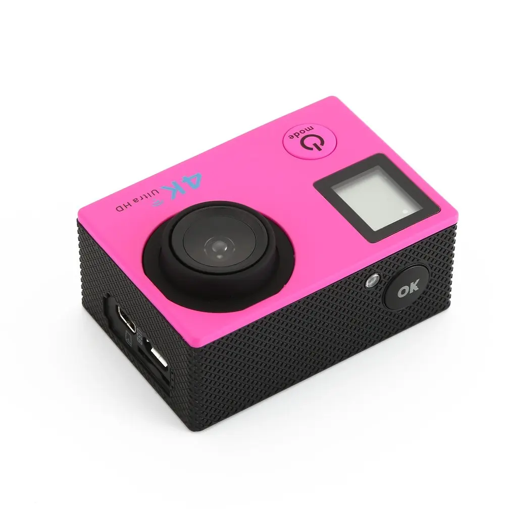 X5 Pro Спортивная камера 2H WiFi камера дистанционного управления с дистанционным управлением Экшн-камера Подводный Водонепроницаемый шлем Cam - Цвет: Красный