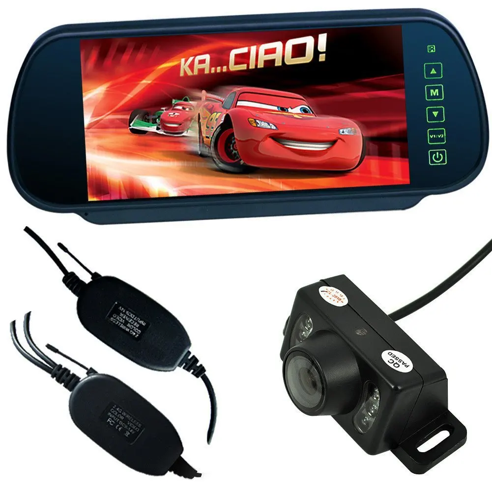 

Wireless Set 7 Cun Display + Wireless Camera Rear View Image PZ707415-W