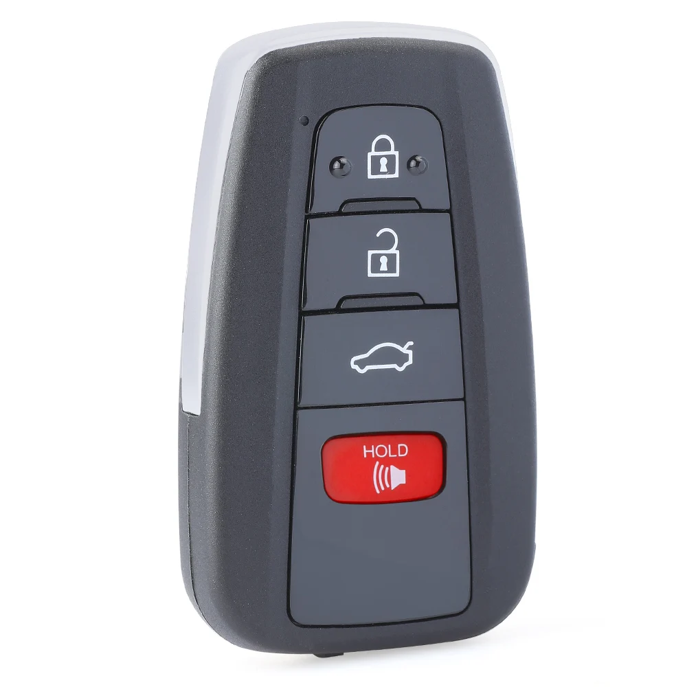 Корпус дистанционного ключа Keyecu Fob 4 кнопки для Toyota RAV4 Camry- Корпус Ключа автомобиля, FCC ID: HYQ14FBC