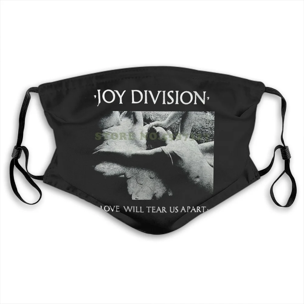 Маска для лица Impact Joy Division Love разборит нас модные забавные черно-белые